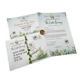 Easter Bunny Personalised Letter, Envelope, Certificate Tag and Wax seal sticker. Stunning watercolour quality design children egg rabbit.