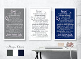 GREY BACKROUND, GREY TEXT ON WHITE BACKGROUND, NAVY BACKGROUND