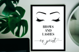 Fashion & Beauty: Brows and lashes on point