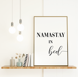 Fashion & Beauty: Namastay in Bed