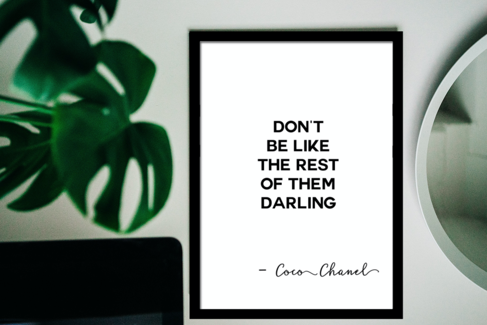 Fashion & Beauty: Don't be like the rest of them darling - Coco Chanel –  edgeandedge