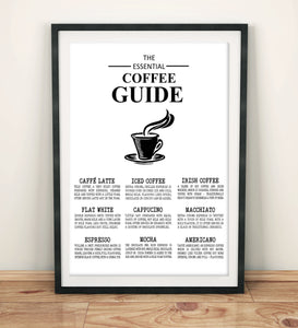 Kitchen Prints Fun & Quirky: The Essential Guide to Coffee