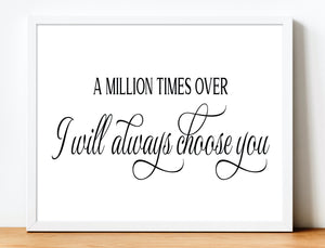 Love Quote Print: All I Need in This Life is Your Crazy Love