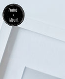 Abstract Continuous One Line Art Print: Female Leaning Back